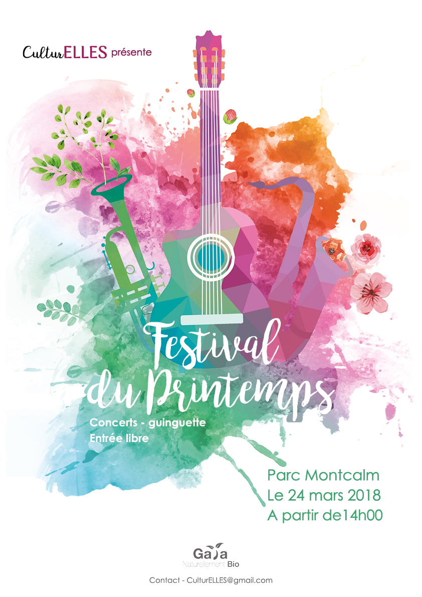 affiche printemps